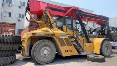 China 2016 Model Used Container Reach Stacker Forklift SANY SRSC45H1 With CUMMINS Engine for sale