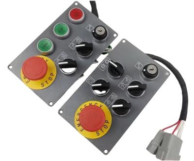 Cina Componenti di gru Zoomlion Ztc Flareout Start Emergency Stop Switch Panel Assembly in vendita