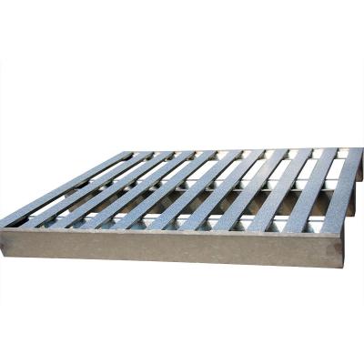 China Corrosion Protection Single Faced Heavy Duty Metal Galvanized Iron Steel Pallet for sale