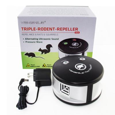 China Disposable Indoor Ultrasonic Multiple Pest Reflector Electromagnetic Pest Control Use Mouse Repellent for sale