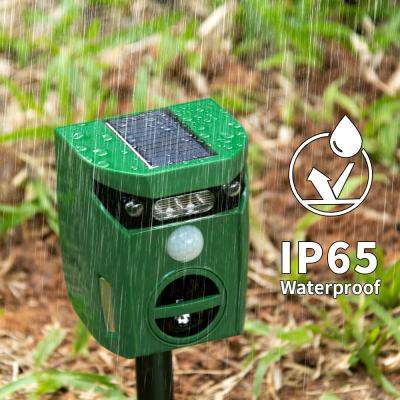 China Eco-friendly Disposable Solar Power Ultrasonic Snake Pest Control Mouse Snake Trap Repeller Reflector for sale