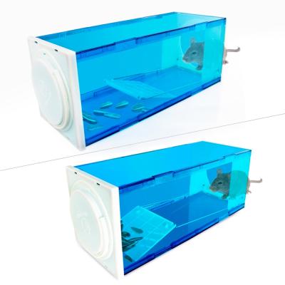 China Disposable Weasel Trap Cage AR03 Live Catch Rat Trap Weasel Trap Box Mouse Catcher for sale