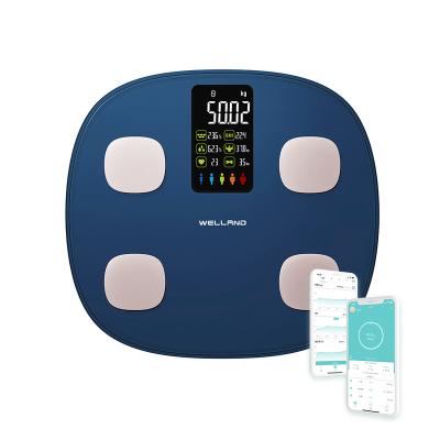 China Viable Smart Wireless Electronic Dialing 180Kg Body Fat Scale With Blue Tooth Function for sale