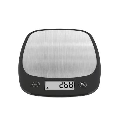 China Kitchen Scale Digital Electronic Easy Storage 5kg LCD Kitchen Scale Price Smart Kitchen Weigh Scale for sale