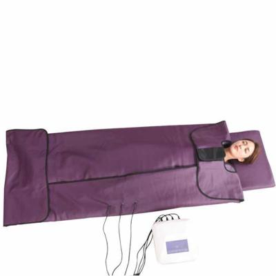 China Guangzhou Factory Price Best Photon Light Wrap Bag Purple Thermal Detox Far Infrared Sauna Blanket Skin Tightening Sauna Blanket for sale