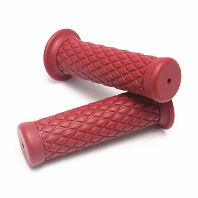 China Motorcycle Rubber/Aluminum/Silicone Rubber Hand Grips Motocross Universal Bicycle Handlebar Grip Bar Grips Wholesale for sale