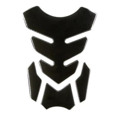 China Motorcycle Black Carbon Sportbike Gel Tank Protector Tank Pad Decal Sticker/Easy Pads JYI-001-1 Fiber Tank for sale