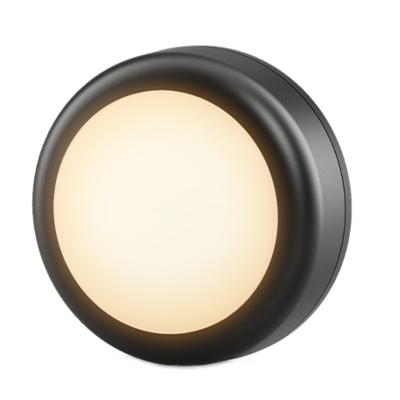 China Modern Remote Control LED Puck Lights Dimmable RGBW 3 Colors Kitchen Hallway Cabinet Cabinet Lights Touch Sensor Decor Night Lamp for sale