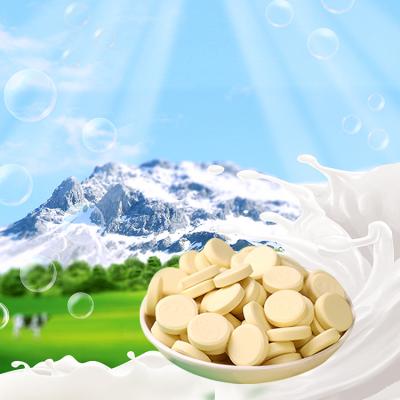 China Low Sugar Cow Milk Powder Tablet Press Chewing Candy Bottled for sale