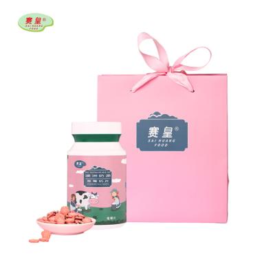 China Natural Extra Chewy Tablet Calcium Cube Milk Dry Tablet Candy Milk Powder And Candy Cow Organic Food In Bottle for sale