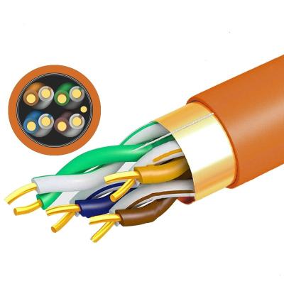 China Cheapest Home Theater Products 2023 Cat6 Copper Cable Price Per Meter Cheap Price Network Cable FTP Cat 6 LSZH Cable Cat5e FTP 305 for sale