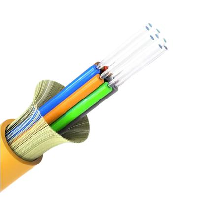 China Indoor Signal Transmission 4 Core Single Mode Fiber Optic Cable LSZH GJFJV Multimode Fiber Optic Cable 1km Fiber Optic Price for sale