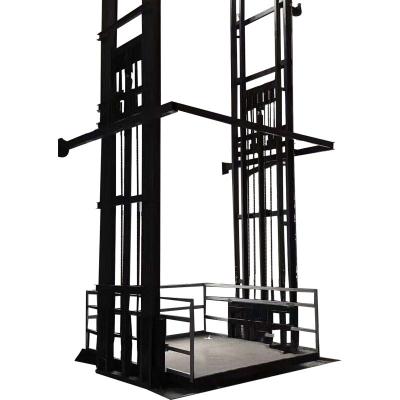 China Building Material Shops Customization Warehouse Goods Lift Freight Elevator Industrial Elevator Small Hydraulic Cargo Lift For Sale for sale