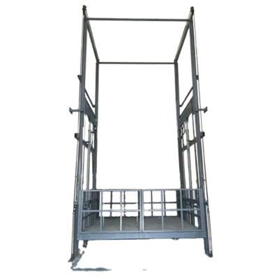 China Heavy Duty Vertical Building Material Shops Goods Materials Lift Hydraulic Platform Construction Lifts Cargo Lift for sale