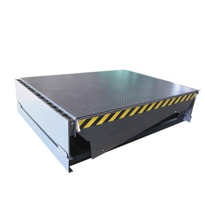 China Hotels CE ISO Approved Load 6-15ton Adjustable Unload Hydraulic Container Dock Ramp Loading Ramp For Forklift for sale