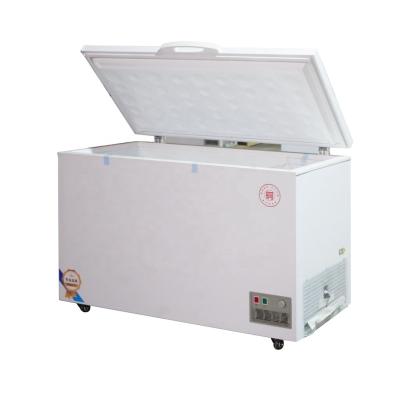 China 368 PHIYOND Because / BD498 368L White Commercial Horizontal Top Open Single Door Freezer for sale