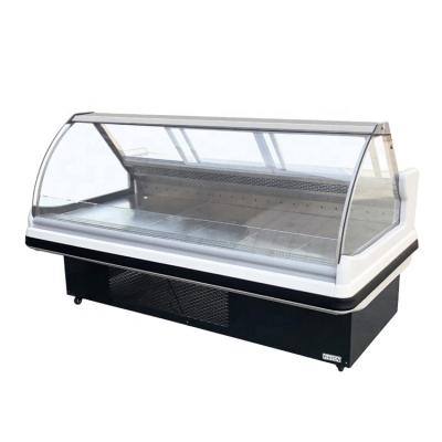 China PHIYOND SSG-C Single-temperature Supermarket Meat Beef Seafood Showcase Deli Displays Meat Cabinet for sale