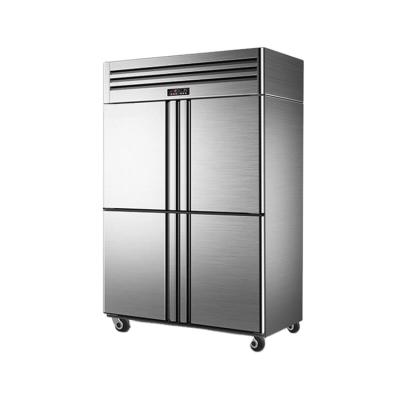 China 2021 Stainless Steel 4-Door Single-Temperature PHIYOND SM-1270 Fully Frozen Deluxe Deep Freezer Kitchen Commercial Upright Refrigerator for sale