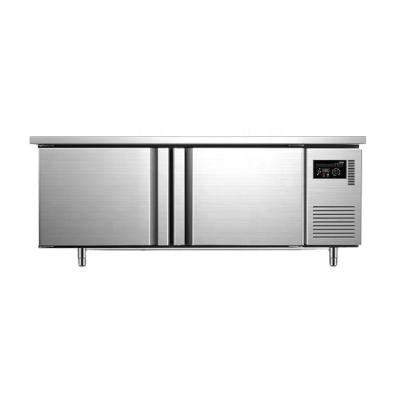 China PHIYOND GZT-1200X800X800 Single-temperature/Double-temperature Stainless Steel Workbench Refrigerator Fresh-keeping Refrigerated Fresh-keeping Table for sale