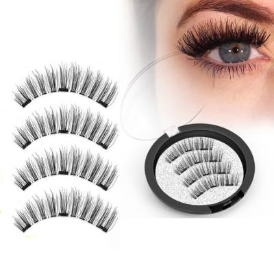 China 3d False Eyelashes Magnet False Eyelashes 3d Magnetic Lashes Manufacturers for sale