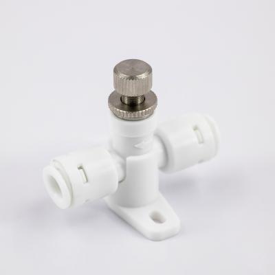 China General Competitive Price 1/4 Plastic Water Flow Fittings Union Regulating Control Valve For Water Treatment System for sale