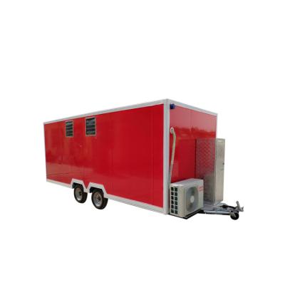 China China Supplier Colorful Biscuit Mobile Street Bike Food Truck Cart Trailer for sale