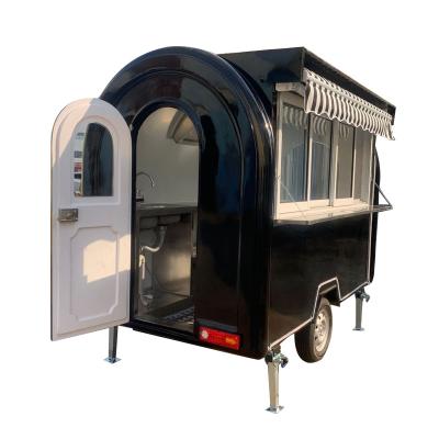 China Multifunctional hotels pedicab burger food push cart custom food for sale