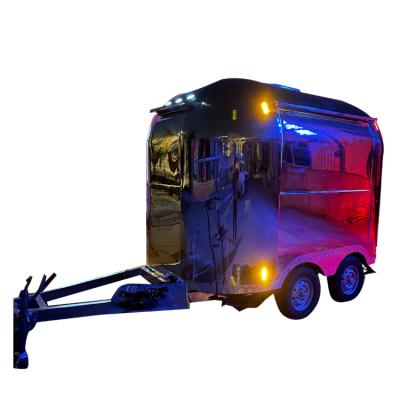 China Easy operate mobile food carts trailer for sale/food truck/outdoor food kiosk 2019 fast food trailer for sale use stainless steel for sale for sale