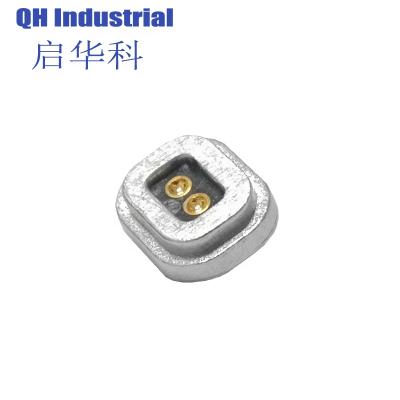 China 2pin Filling Pogo Pin Power Connector for PCB Male and Female Magnetic Connector for sale