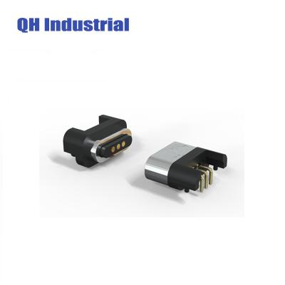 China 3 Pin Power Magnetic Pogo Pin USB Magnet Charging Connector for sale