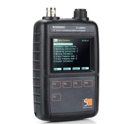 China SWR HF Vector KVE-60C Shortwave Antenna Analyzer KVE 60C Antenna Impedance Meter KVE-60C for sale