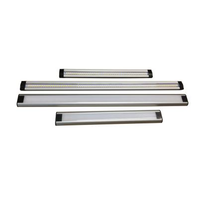 China 2500-5000K CCT modern dali Cabinet dimmable lamp silver aluminum aluminum led linear built-in cabinet for sale