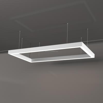 China Modern Rectangle Ceiling Light For Pendant Light Rectangular New Customized Modern Chandelier Led Desk Light for sale