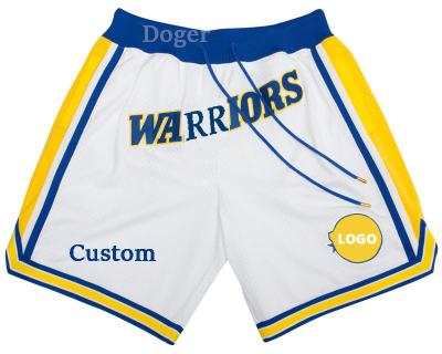 China Wholesale Doger Logo Men's Anti-Wrinkle Basketball Cooling Anti-Wrinkle Customs Officer Training Shorts Plus Size Sports Mesh Polyester Football Baseball Shorts for sale