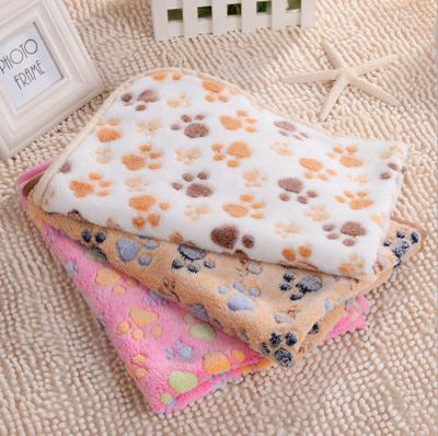 China Wholesale High Quality Sustainable Recycled Soft Fabric Plush Pillow Pet Fleece Dog Cat Blanket for sale