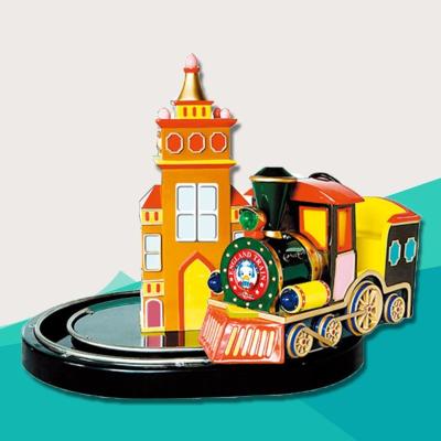 China Mini Castle England Train Kids Ride Amusement Game Machine Coin Operated Amusement Park Rides For Kids Playing for sale