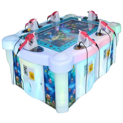 China New Arrival Amusement  Park Game 6 Players Fishing Game Machine Adults Children Coin Operated Amusement Game Machine for sale