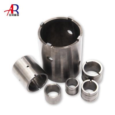 China Excellent wear resistant and high hardness tungsten carbide labyrinth sleeve hip sinter carbide bushing for sale