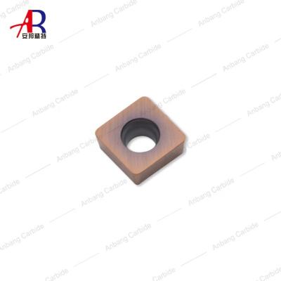 China SCGW070308 Full PVD Coating Milling Steel Grinding Carbide Inserts For Steel for sale