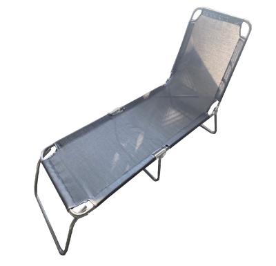 China Quality Contemporary Hot Sale Outdoor Leisure Folding Sun Chair Camping Beach Lounge Bed for sale