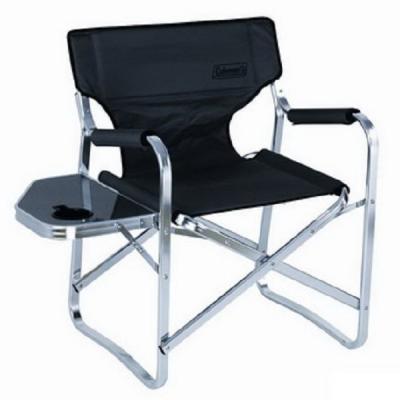 China Fishing Cheap Camping Aluminum Folding Chair Sunte Manager Chair With Table for sale