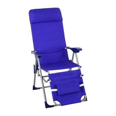 China Fishing Chair Folding Outdoor Aluminum Folding Camping Adjustable Beach Chair for sale