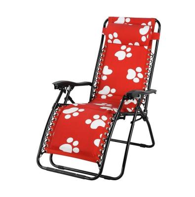 China Recliner 2021 Hot Selling Contemporary High Quality Metal Gravity Beach Chair Folding for sale