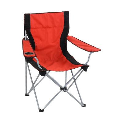 China Wholesale Easy-carry Folding Chairs Easy-carrying OEM Outdoor Cheap Picnic Beach Metal Camping Folding Chair With Armrest for sale