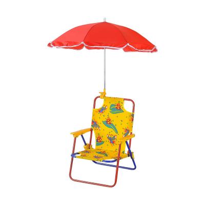 China 2020 Wholesale Folding Beach Child Chair Factory Directly Fishing Chair With Umbrella for sale