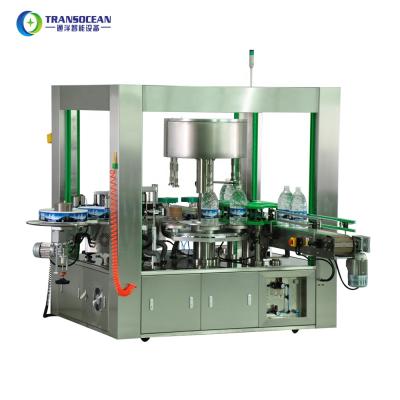 China APPAREL Largest Automatic Hot Melt Glue Round Bottle OPP Glass Plastic Labeling Machine In China for sale