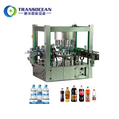 China CLOTHING Hot Melt Label Automatic Fruit Sticker Wrap Around 1ltr Pet Bottle Labeling Machine for sale