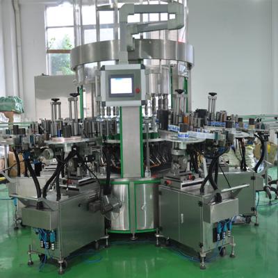 China CLOTHING 24000 BPH Water Bottle Rotary High Speed ​​Bottle Capping And Filling Labeling Machine for sale