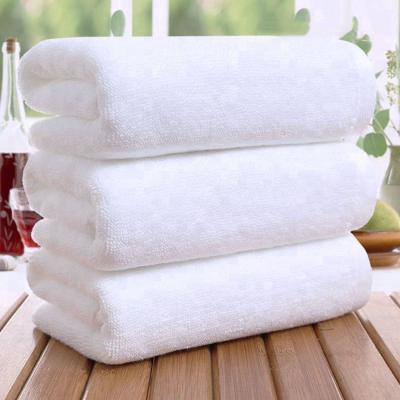 China Exceptional absorbency luxury hotel hand towel five star 16S 140*70 cotton bath towel set100% with custom logo for sale