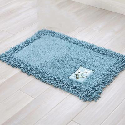 China Non-Slip Anti-Slip Shower Mat Machine-Washable Bathroom Shag Rug Bath Rug for sale